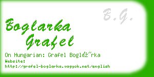 boglarka grafel business card